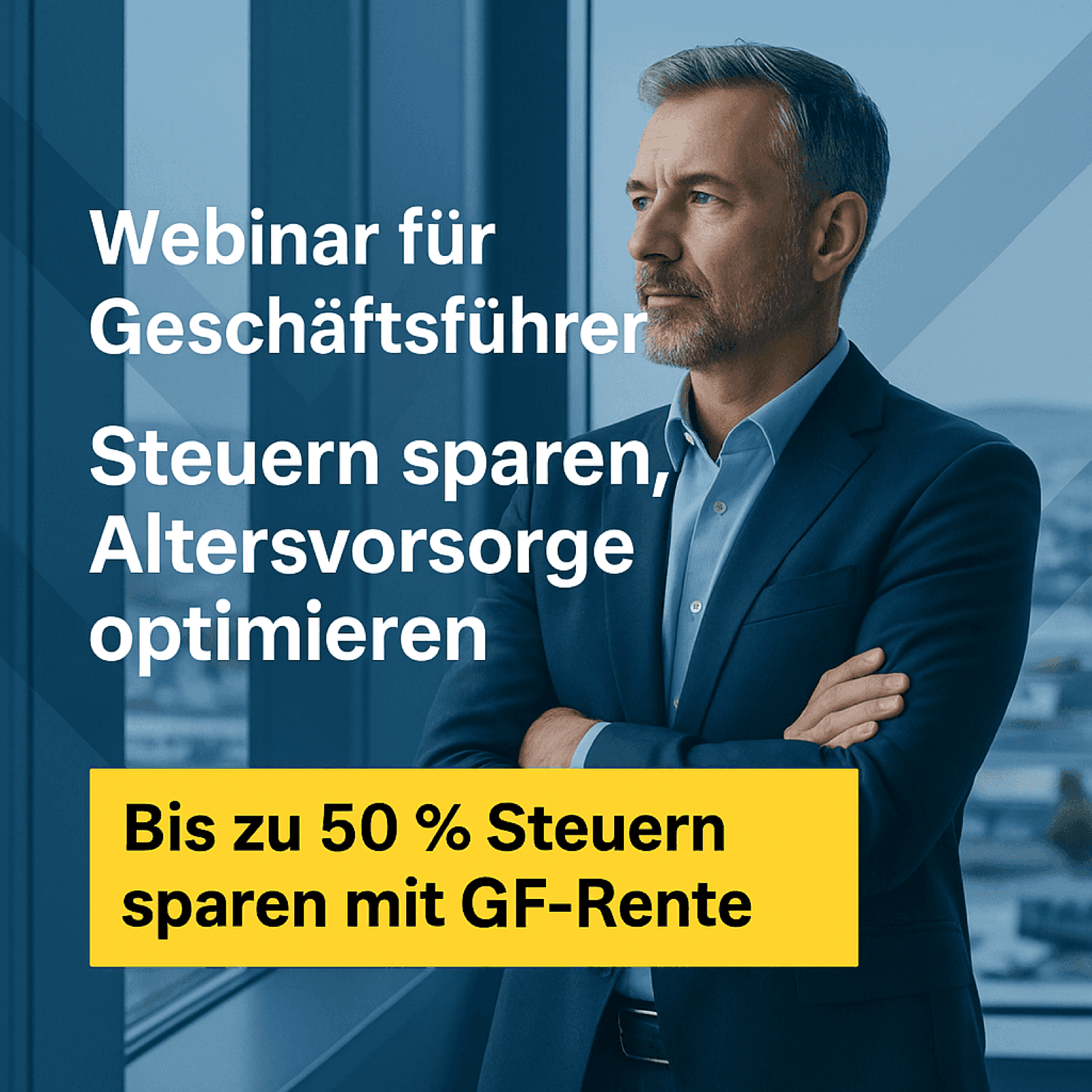Geschäftsführer Webinar - Stuerlich optimimert investieren